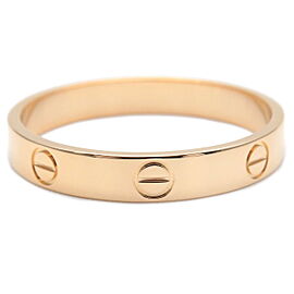 Cartier Mini Love Ring Yellow Gold