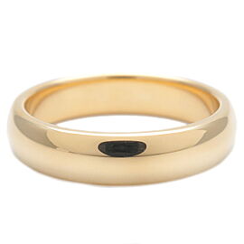 Tiffany & Co. Classic Band Ring 4.5mm K18YG Yellow Gold