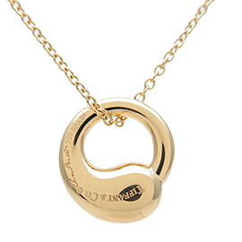 Tiffany & Co. Eternal Circle Necklace K18YG Yellow Gold