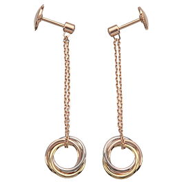 Cartier Sweet Trinity Swing Diamond Earrings