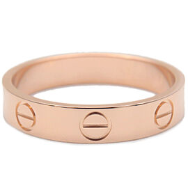 Cartier Mini Love Ring K18PG 750PG Rose Gold