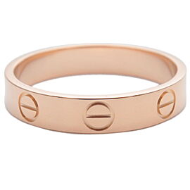 Cartier Mini Love Ring K18PG 750PG Rose Gold