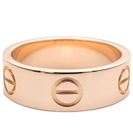 Cartier Love Ring K18PG 750PG Rose Gold #48 US4.5-5 EU48.5 Used F/S