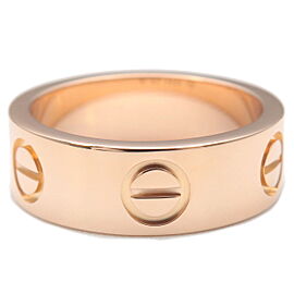 Cartier Love Ring K18PG 750PG Rose Gold #46 US3.5-4 EU46.5 Used F/S