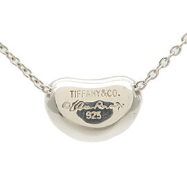 Tiffany & Co. Bean Necklace Small SV925 Silver 925 Used F/S