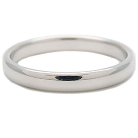 Tiffany&Co. Classic Band Ring 950 Platinum