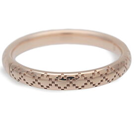 GUCCI Diamantissima Ring K18PG 750PG Rose Gold