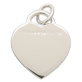 Tiffany&Co. Return To Tiffany Heart Tag Diamond Pendant Top K18WG