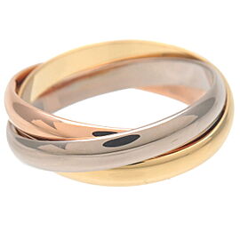 Cartier Trinity Ring SM K18 750YG/WG/PG