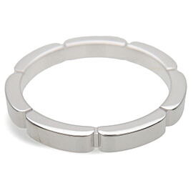 Cartier Maillon Panthere Ring K18 750WG White Gold