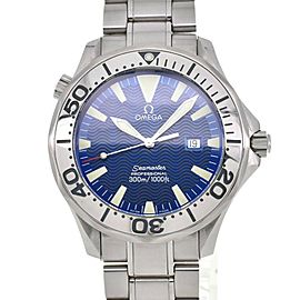 OMEGA Seamaster 300M Date blue Dial Quartz Watch LXGJHW-284