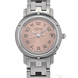 HERMES Clipper CL4.210 Stainless Steel Quartz Watch LXGJHW-480