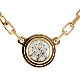 CARTIER :18K Pink Gold Necklace LXKG-349