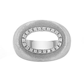 Nanis Olga 18k White Gold and Diamond Ring 7