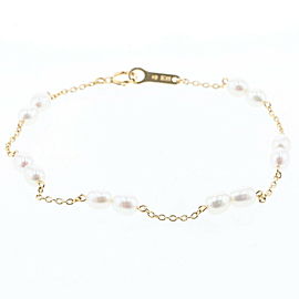 TASAKI 18K Yellow Gold Pearl bracelet LXGBKT-1209