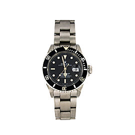 Rolex Submariner 16610 Stainless Steel Black Dial Mens Watch