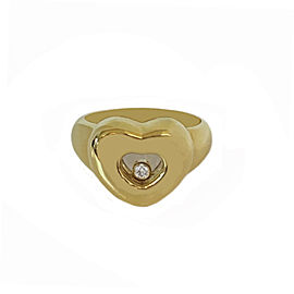 Chopard Happy Diamond Heart Yellow Gold Ring