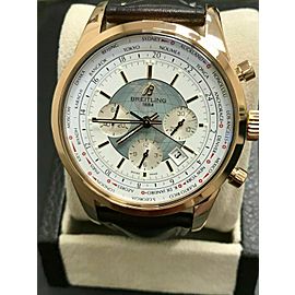 Breitling Transocean Chronograph Unitime RB0510 18K Rose Gold