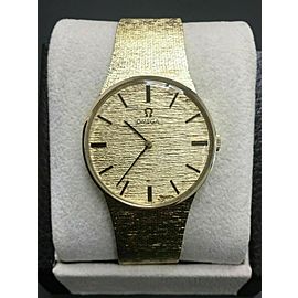 160 Vintage Omega Bracelet Watch 14K Yellow Gold DD6854