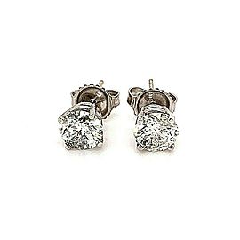 Salt & Pepper 2.07 Carat Diamond Stud Earrings