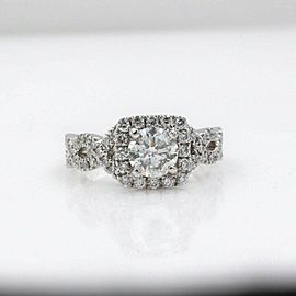 Neil Lane Diamond Engagement Ring 1.46 tcw 14k White Gold $12,000 Retail