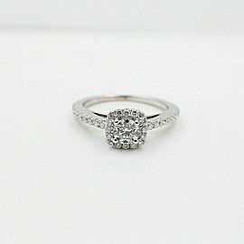 Vera Wang Love Diamond Engagement Ring 3/4 tcw in 14k White Gold