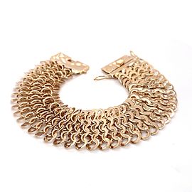 18kt Rose Gold ChainMail Bracelet