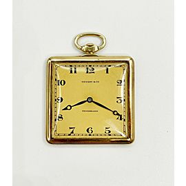 Tiffany & Co. Pocket Watch 18K Yellow Gold