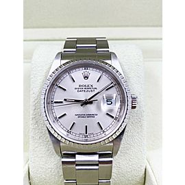 Rolex Datejust 16220 Silver Dial Stainless Steel