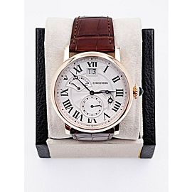 Cartier W1556240 Rotonde Retrograde 3771 18K Rose Gold