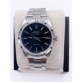 Rolex Air King 14010 Black Dial Stainless Steel