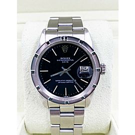 Rolex Date 1501 Black Dial Stainless Steel