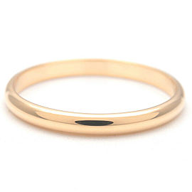 Authentic Cartier Wedding Ring K18 Yellow Gold #60 US9-9.5 HK20.5 EU60 Used F/S