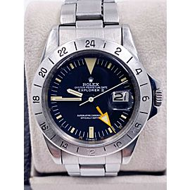 Rolex Explorer Steve McQueen Stainless Steel UNPOLISHED 1972