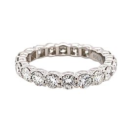 BLUE NILE 2.00 tcw Round Diamond Eternity Full Circle Band in Platinum