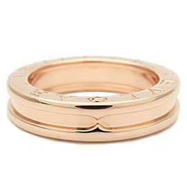 Authentic BVLGARI B-zero1 Ring XS K18PG Rose Gold