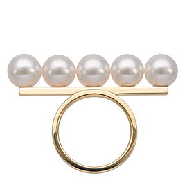 Authentic TASAKI Balance Signature Pearl Ring