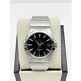 Omega Constellation 123.10.35.60.01.001 Black Dial Stainless