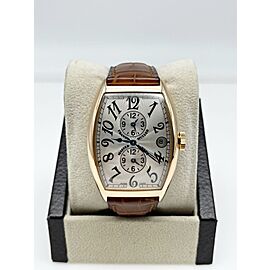 Franck Muller 6850 MB Master Banker 18K Rose Gold Leather Strap