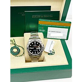 Rolex Explorer II 216570 Black Dial 42mm Stainless Steel r