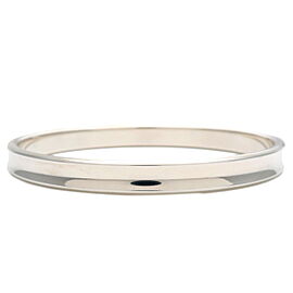 Auth Tiffany & Co.1837 Narrow Bangle Bracelet