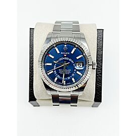 BRAND NEW Rolex Sky Dweller 2021 326934 Blue Dial Watch