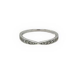 Tiffany & Co. HARMONY Diamond PLATINUM Band Ring