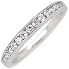 Tiffany & Co. Half Circle Channel Setting Diamond Ring