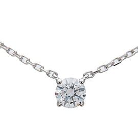 Cartier Love Support Diamond Necklace White Gold