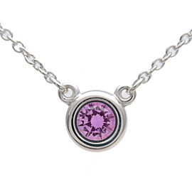 Tiffany & Co. By The Yard Pink Sapphire Necklace