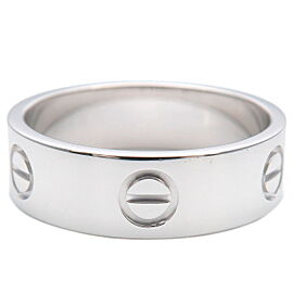 Cartier Love Ring K18WG White Gold