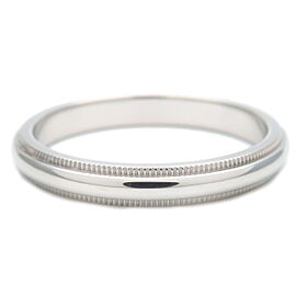 Tiffany & Co. Milgrain Band Ring Platinum