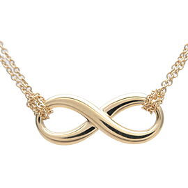 Tiffany & Co. Infinity Necklace Yellow Gold