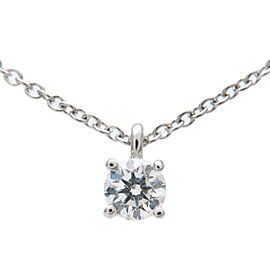 Authentic Tiffany&Co. Solitaire Diamond Necklace